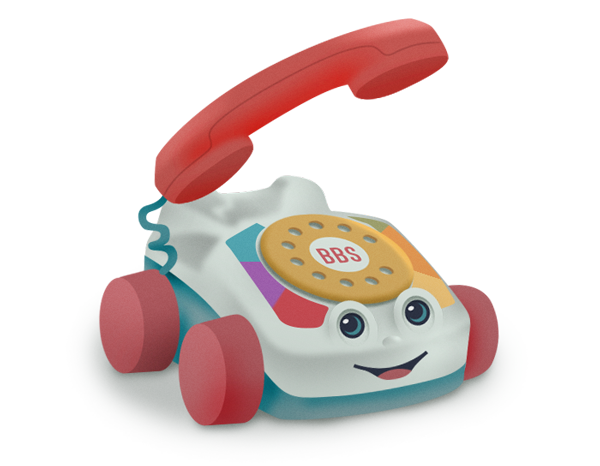 BBS-disc-call baby toy phone - Baby's Best Sleep