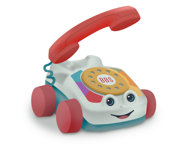 BBS-disc-call baby toy phone - Baby's Best Sleep